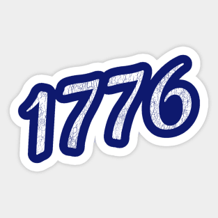 1776 USA Sticker